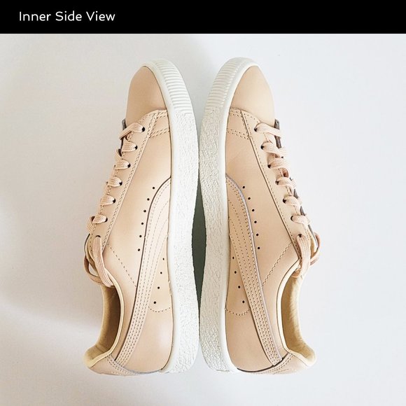 Puma - Clyde Natural Vachetta Sneakers - 6M - Picture 6 of 8